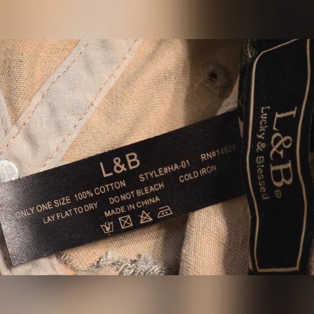 Lucky & Blessed Camouflage Hunting Hats - Picture 6 of 6